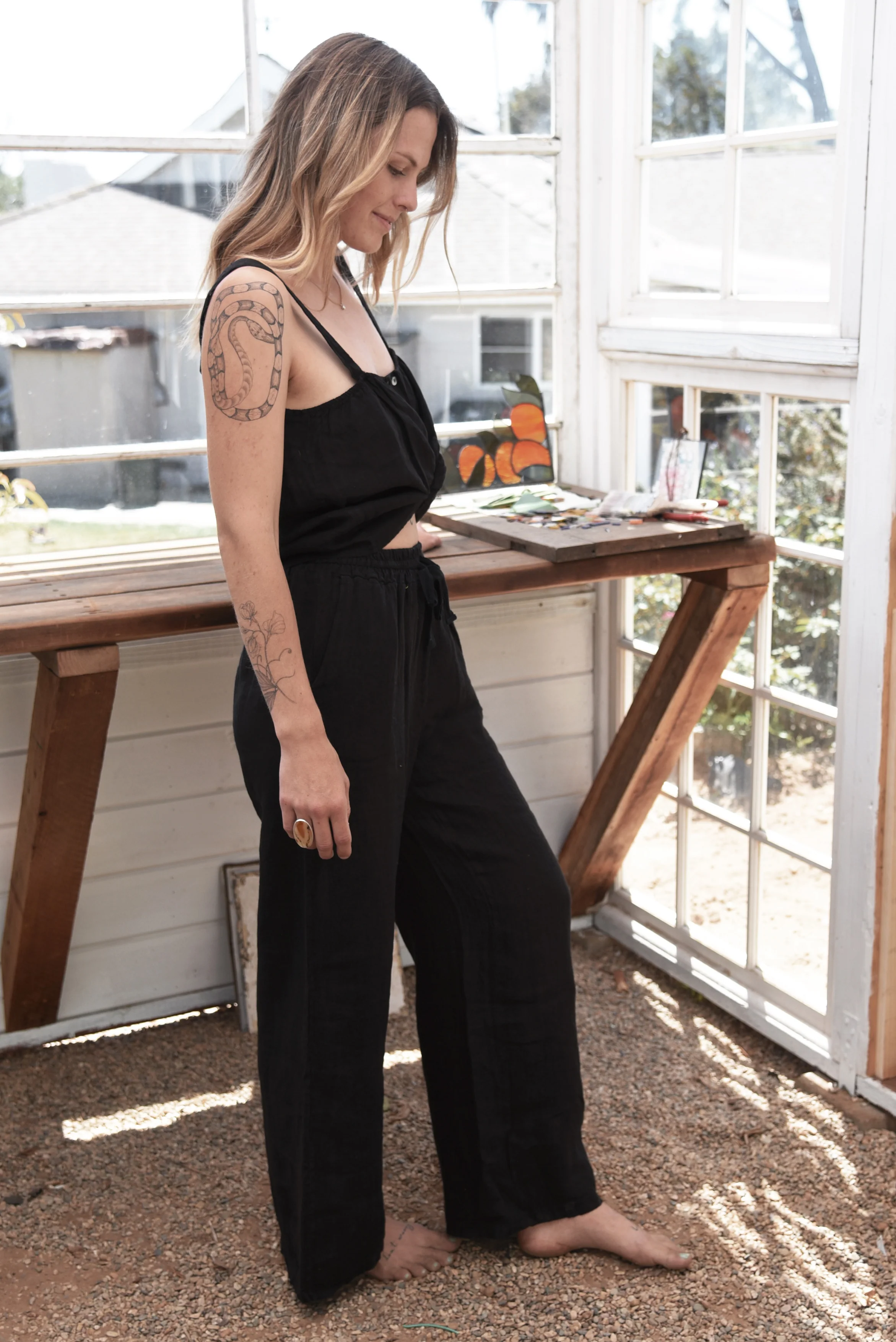 Isla Pants // Noir - Image 5