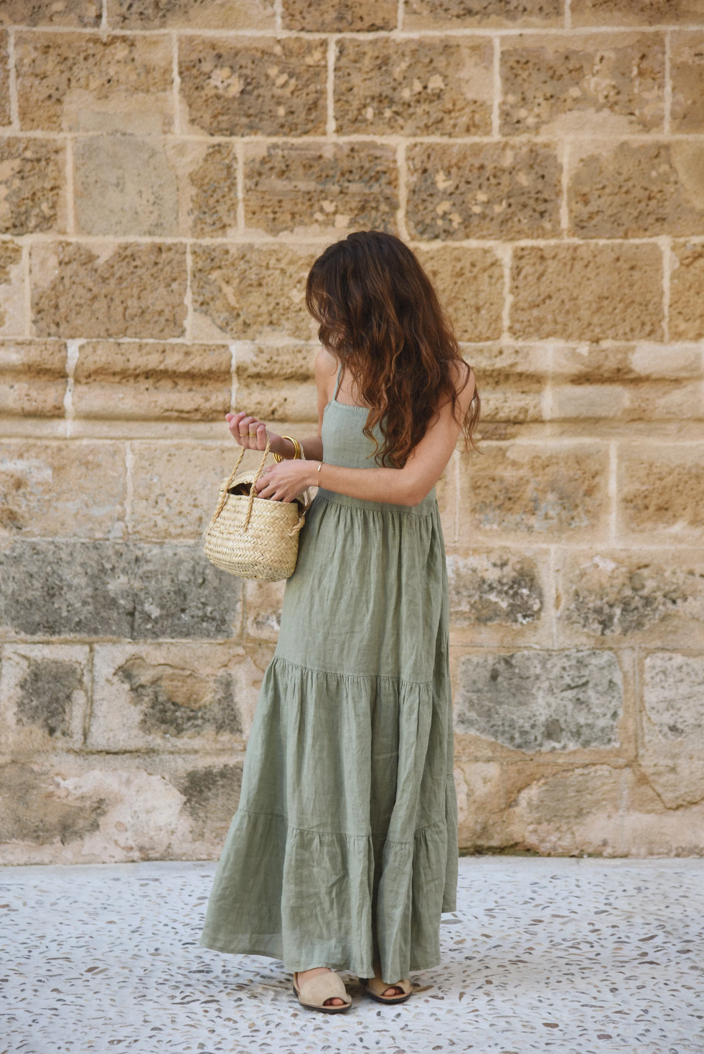 The Alma Dress // Sage - Image 2