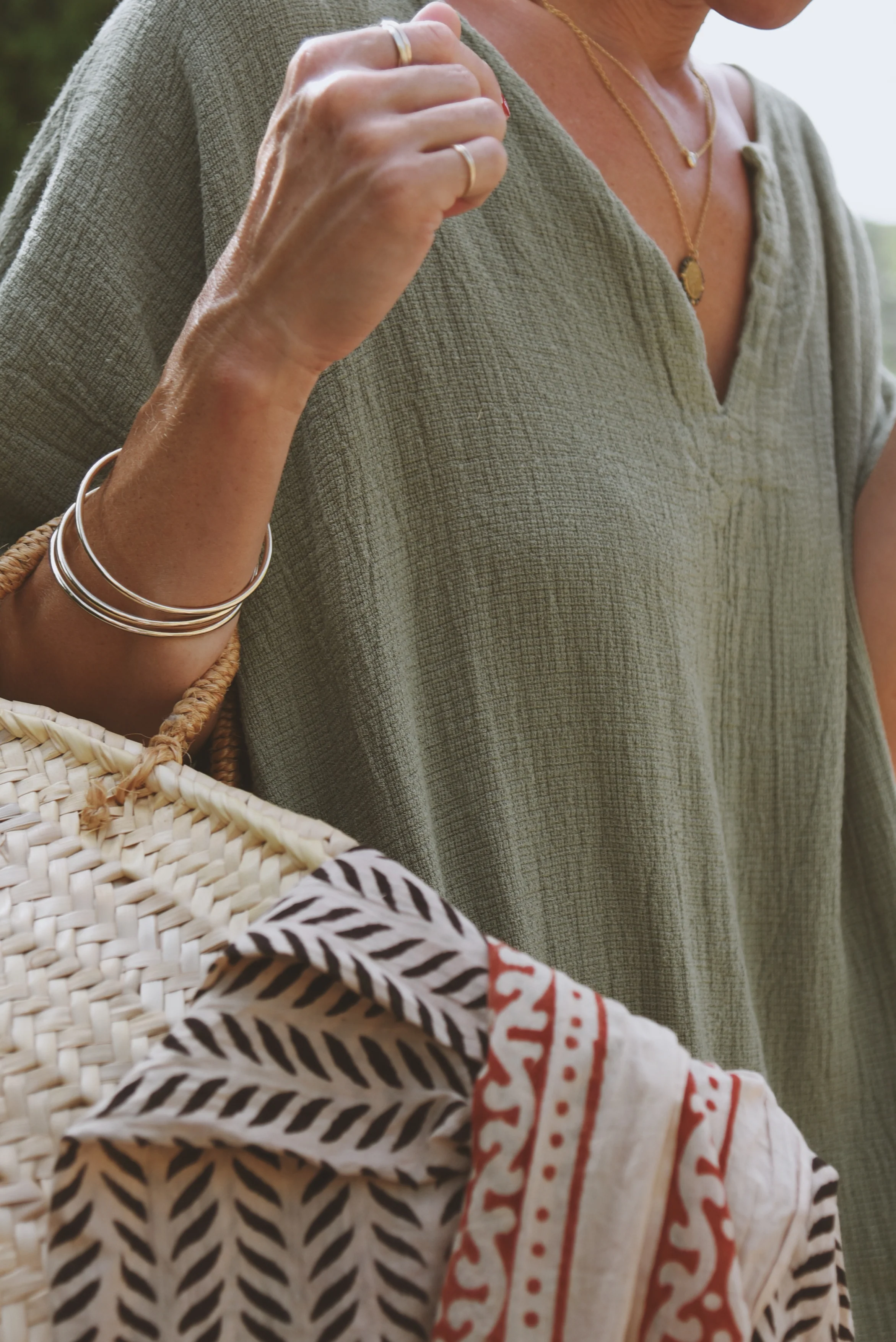 The Cala Kaftan // Sage - Image 6