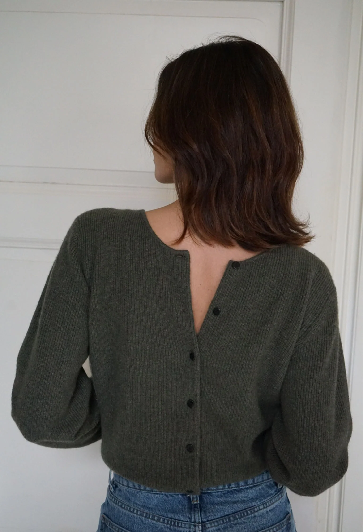The Cashmere Bianca Top // Fern - Image 4