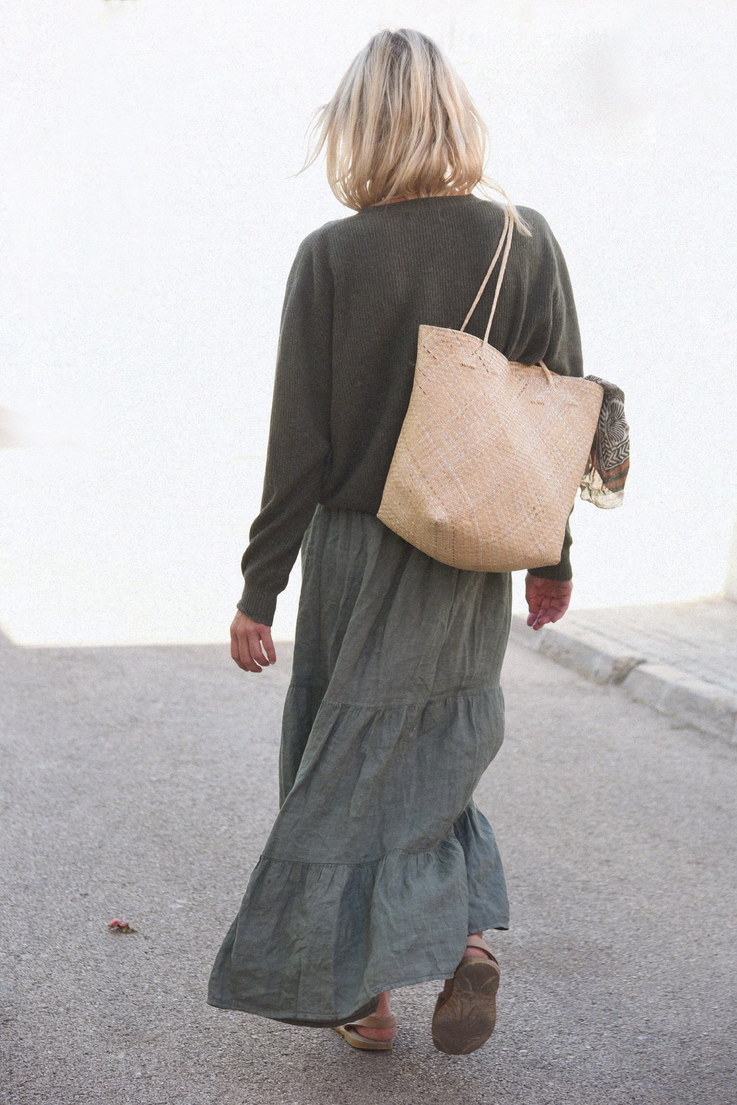 The Cashmere Maya Crew Neck // Fern - Image 4