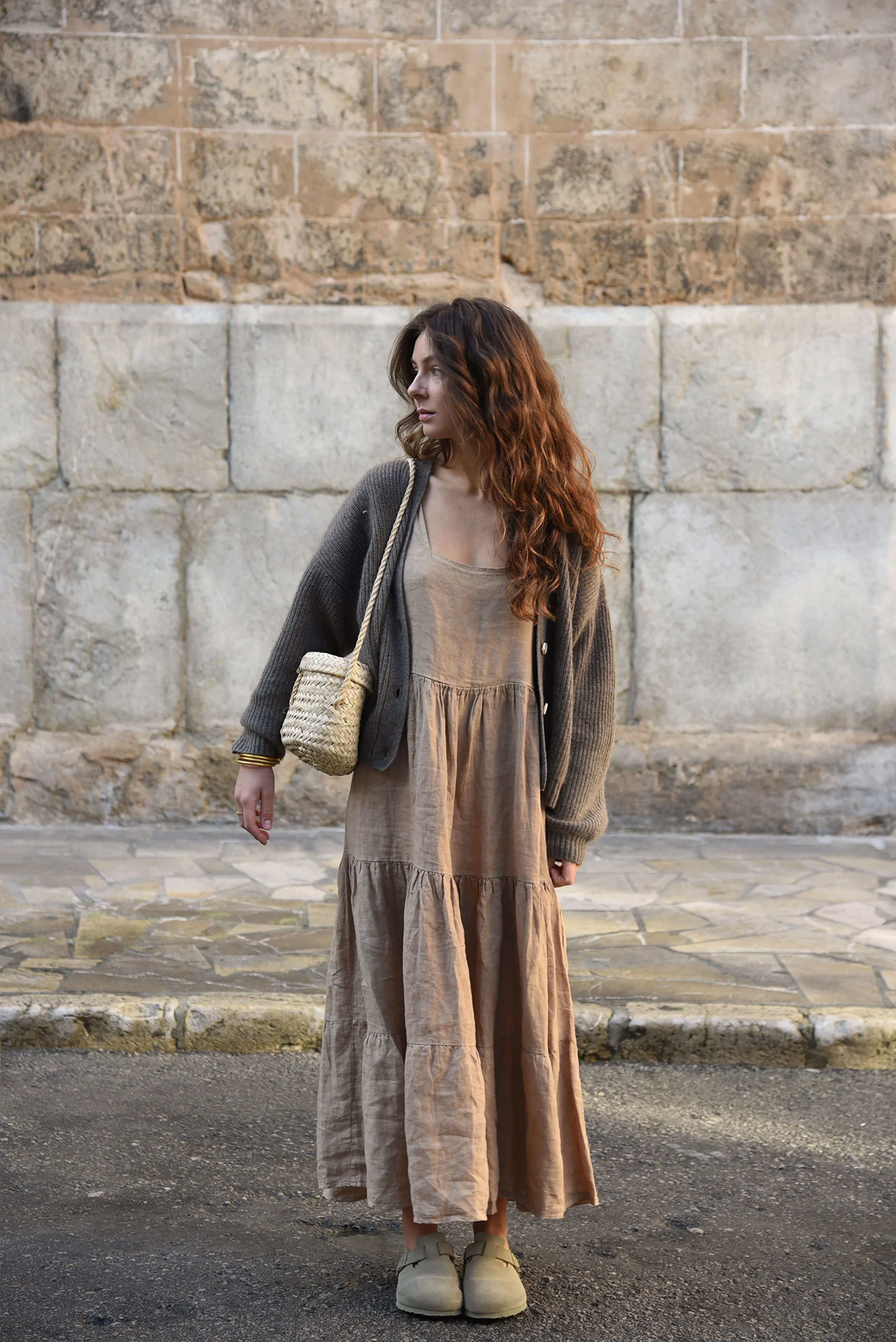 The Cashmere Muma Cardigan // Cafe - Image 3