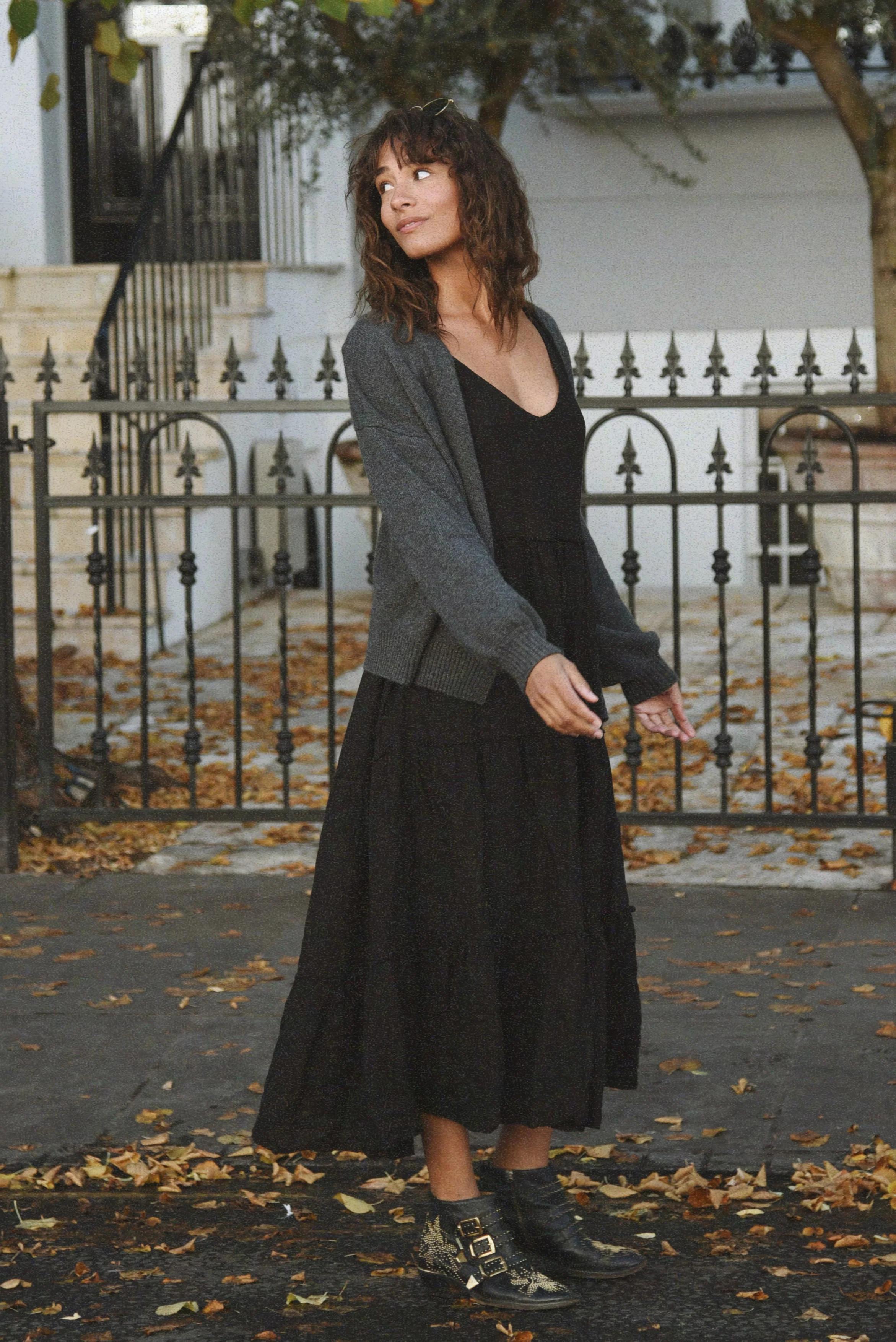 The Cashmere Yaya Cardigan // Ash - Image 10