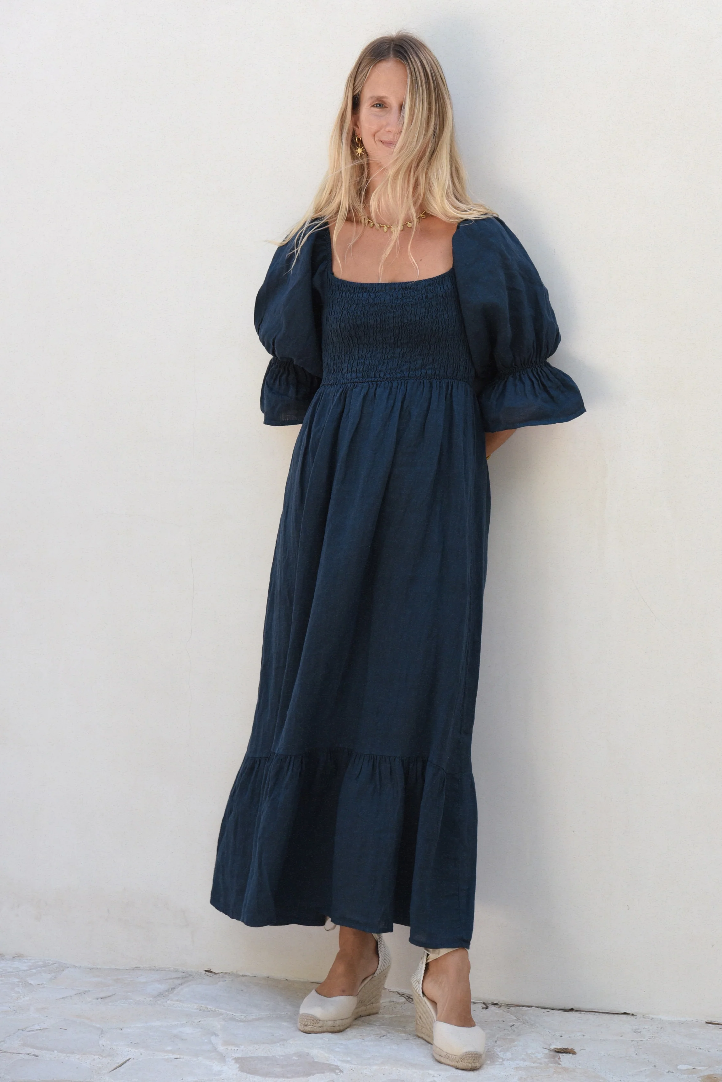 The Deia Dress // Midnight - Image 7