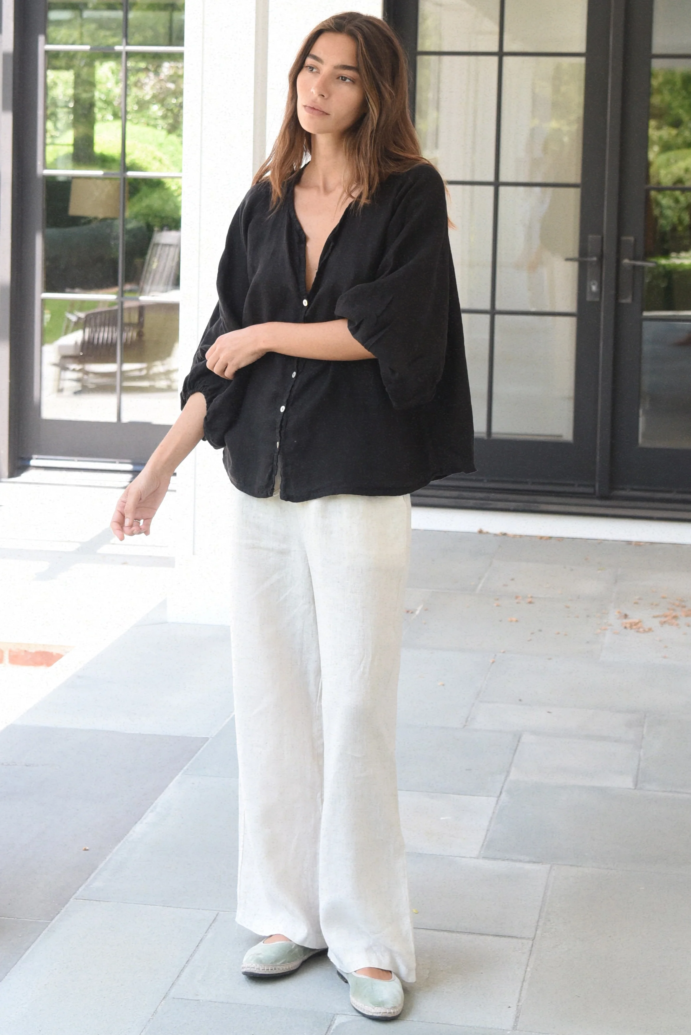 The Lily Blouse // Noir - Image 6