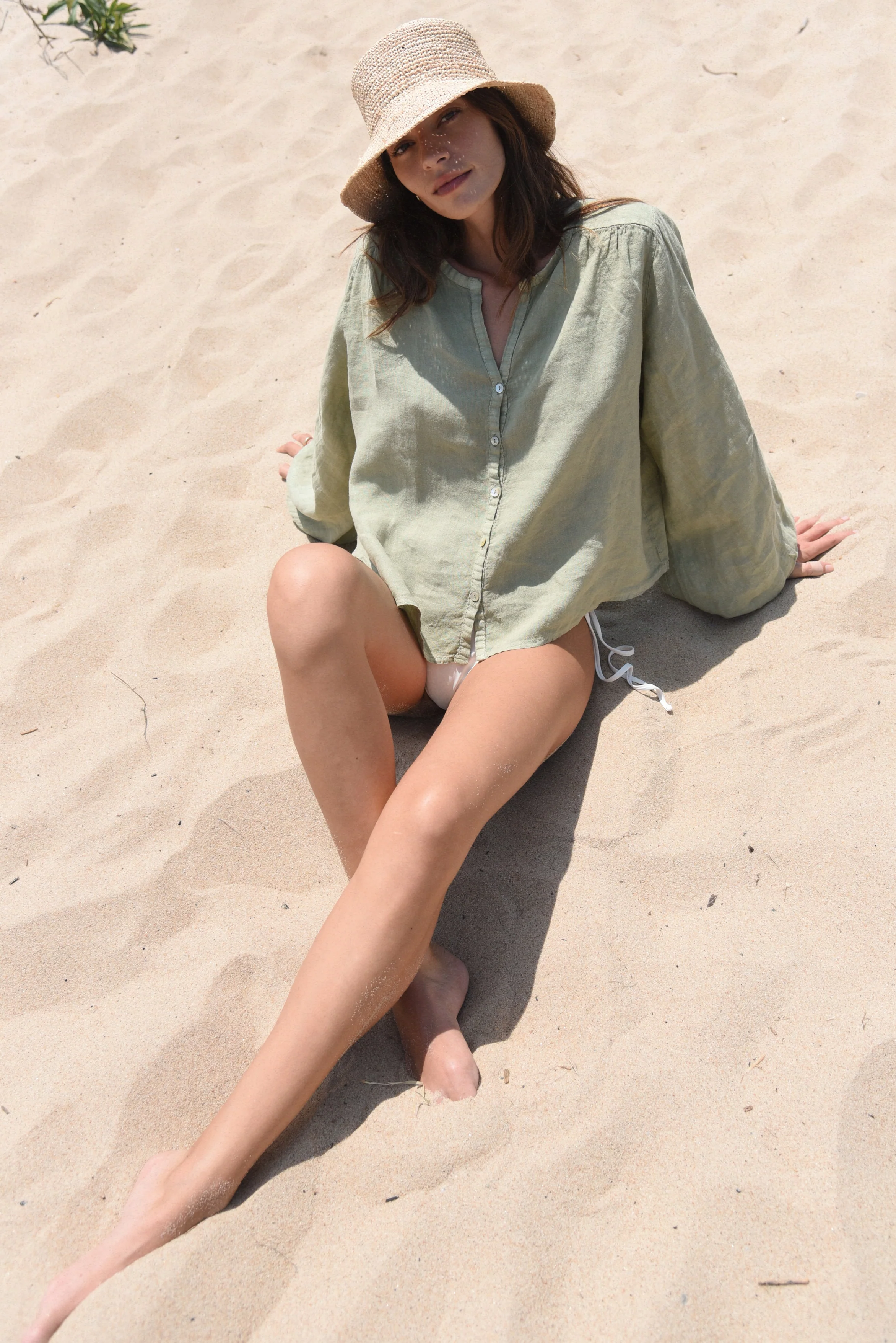 The Lily Blouse // Sage - Image 4