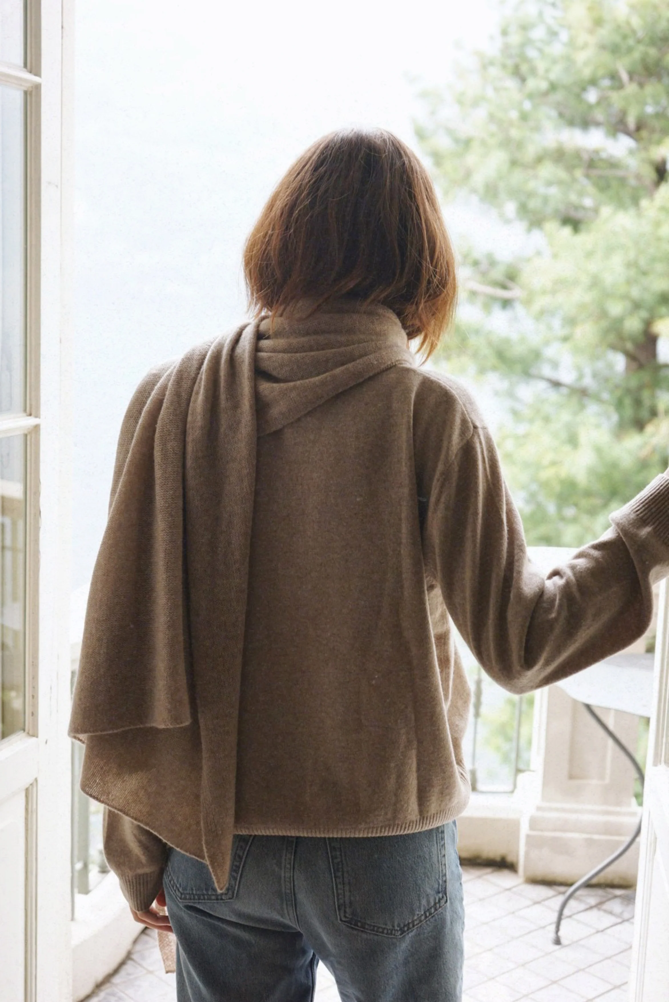 The Mathilda Cashmere Scarf // Rye - Image 3