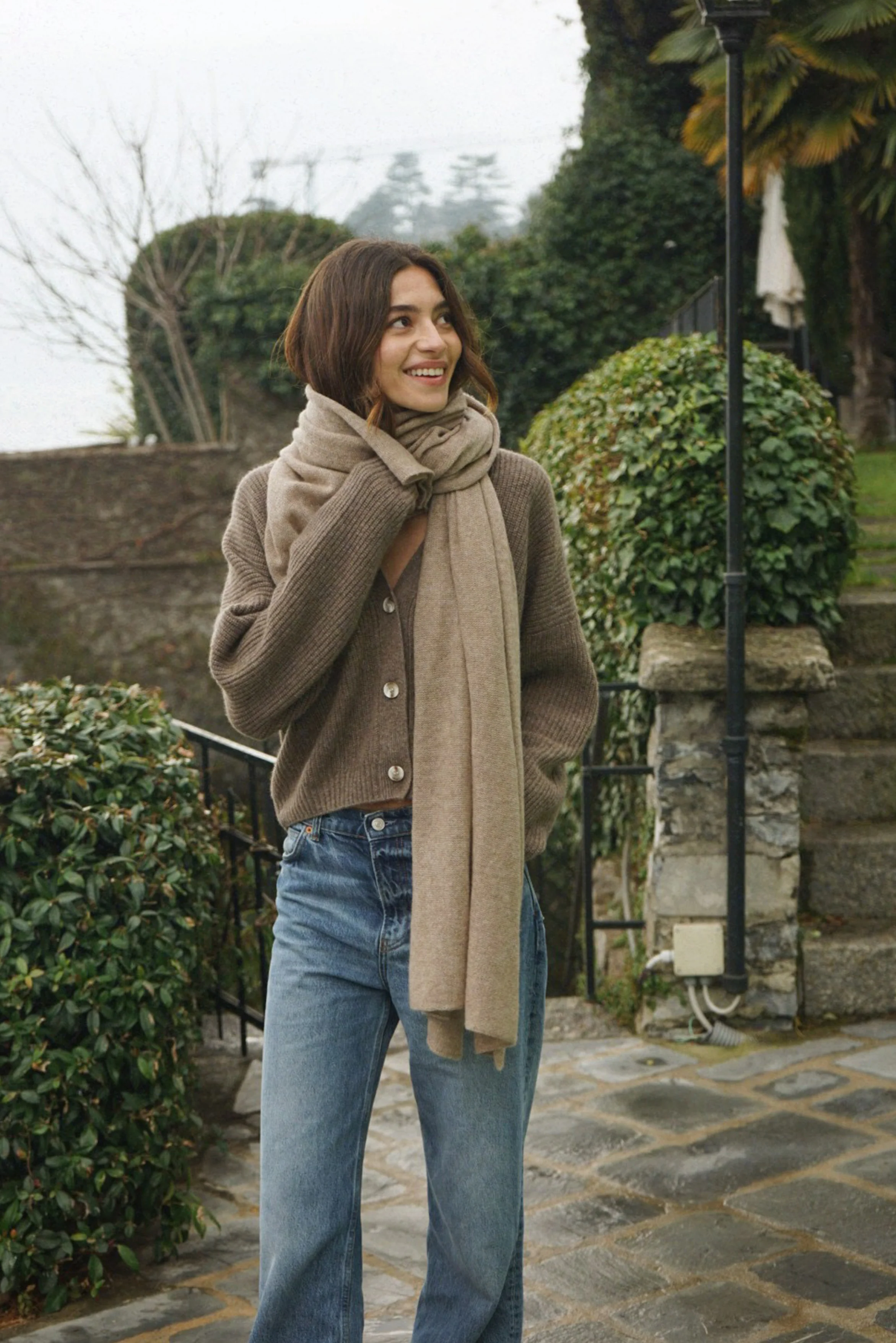 The Mathilda Cashmere Scarf // Rye - Image 5