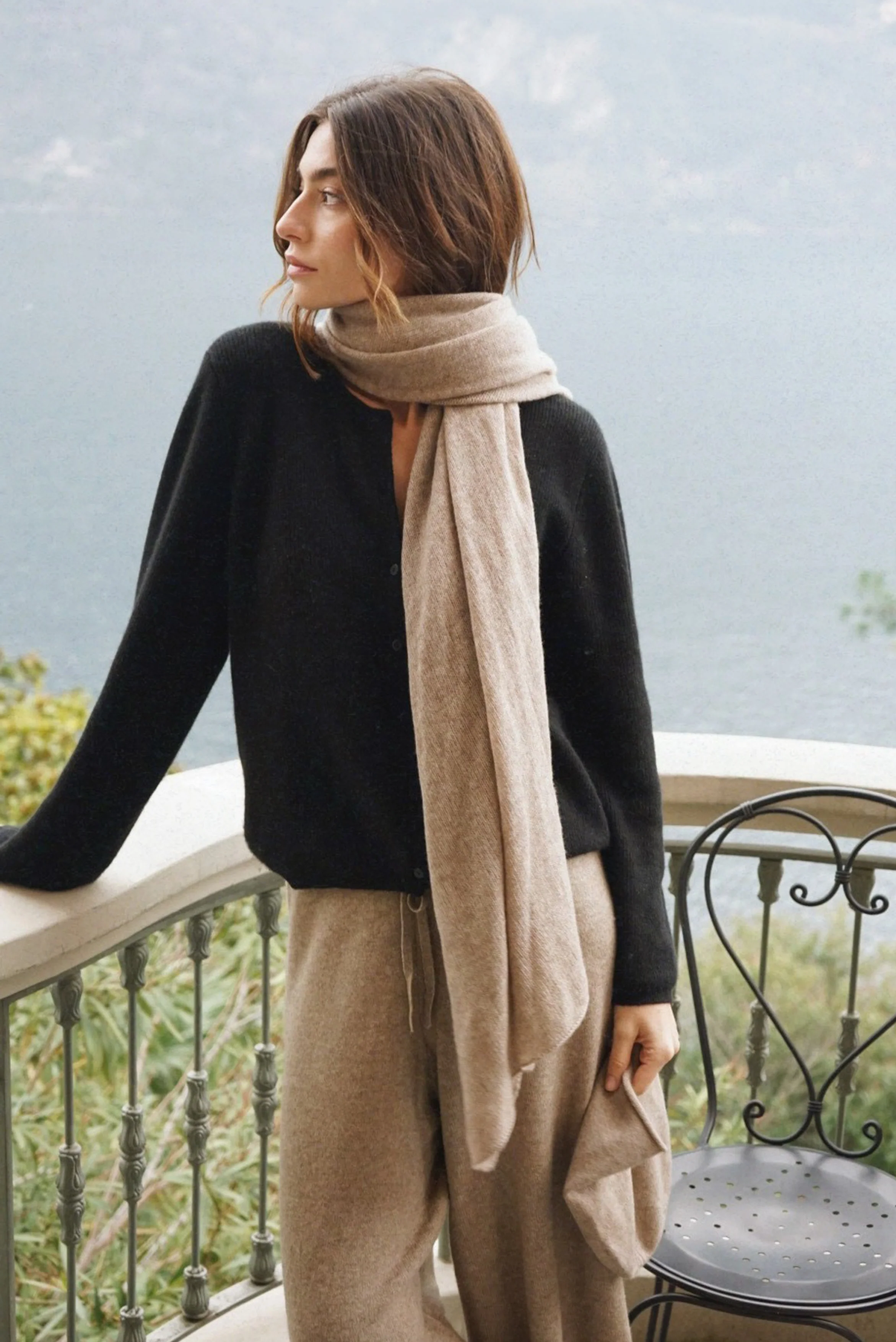 The Mathilda Cashmere Scarf // Rye - Image 6