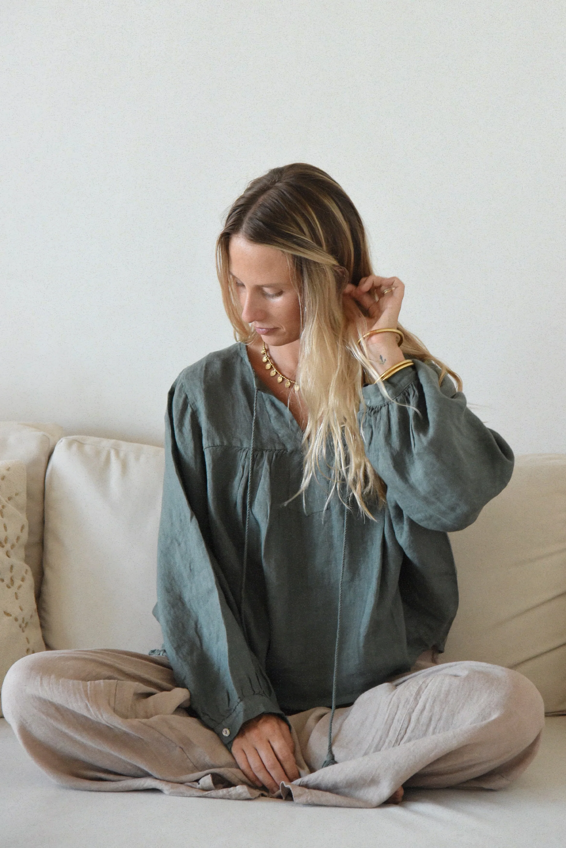 The Meadow Blouse // Fern