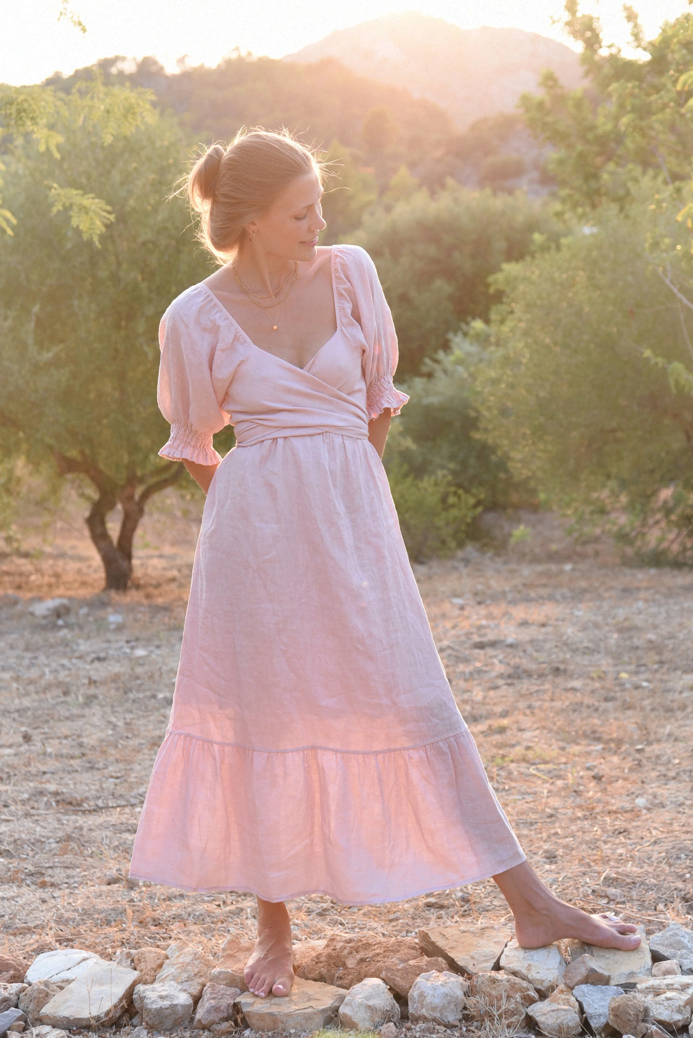 The Savannah Dress // Blush - Image 3
