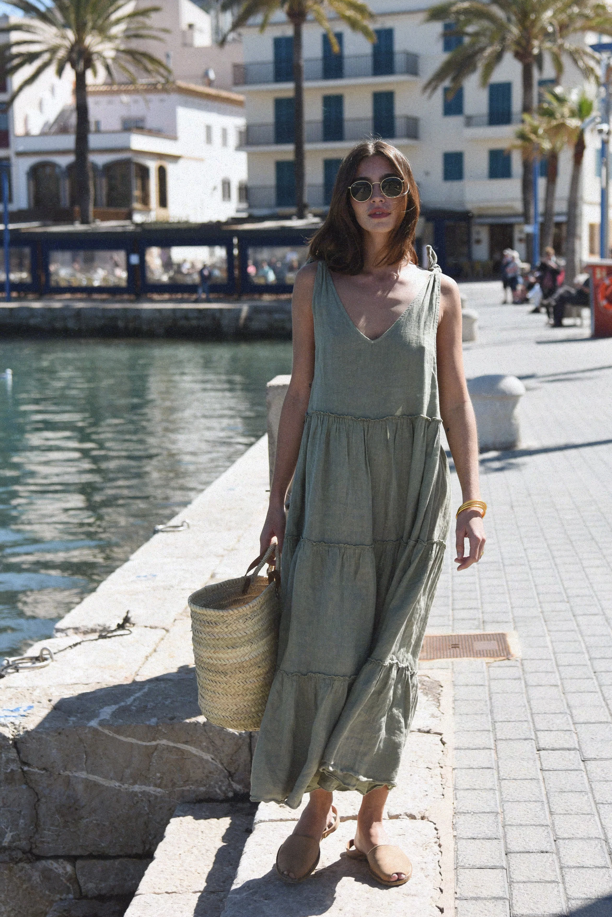 The Sevilla Dress // Sage - Image 5
