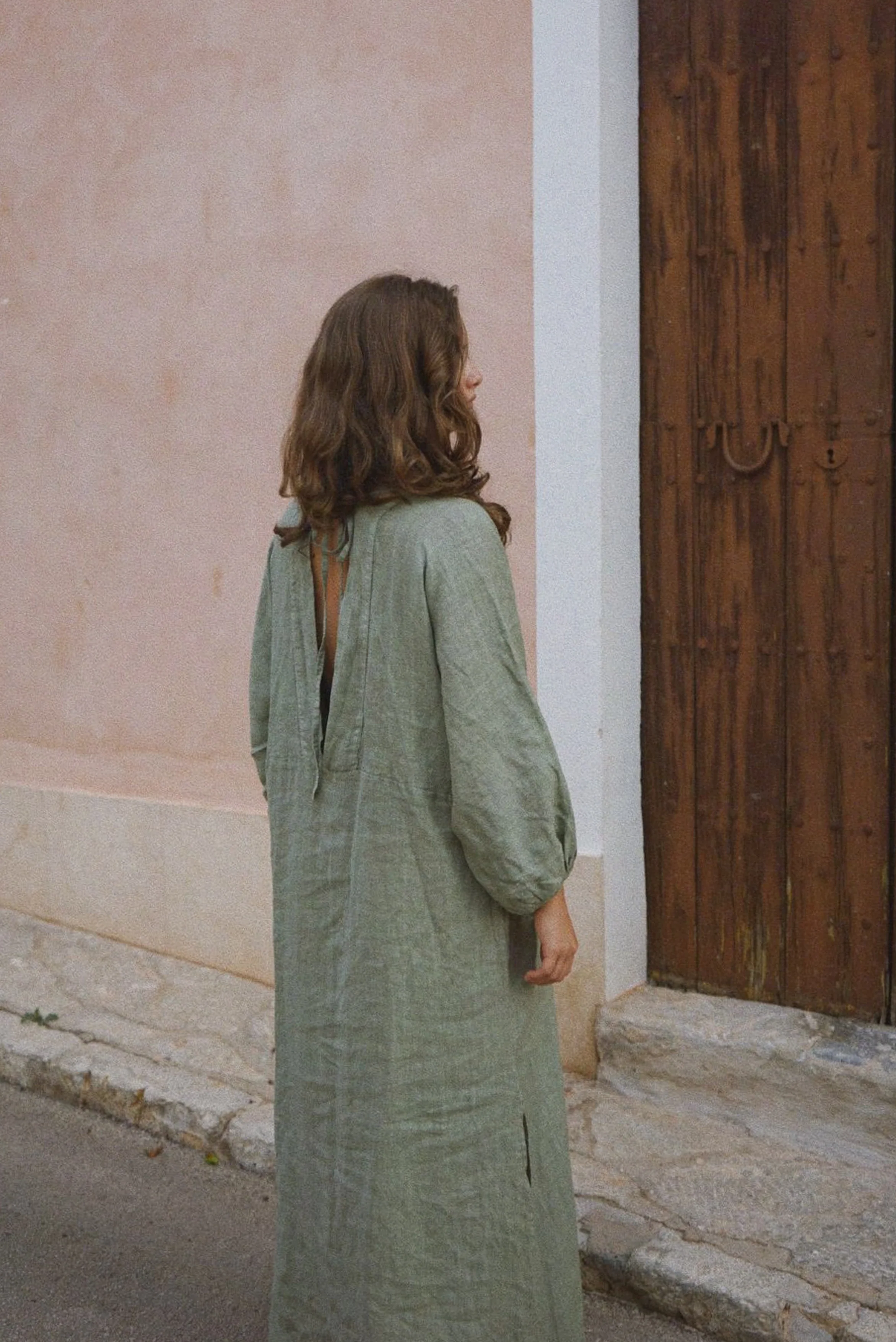 The Siena Dress // Sage - Image 4